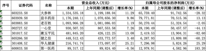 利愈发重视合规经营降本增效成重要一课九游会A股8家上市药店企业上半年均盈(图3)